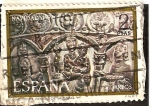 Stamps Spain -  Navidad. El Nacimiento, Renato de Valdivia