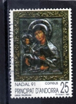 Stamps Andorra -  navidad