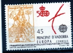 Stamps Andorra -  Europa