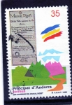 Sellos de Europa - Andorra -  Amiversario