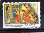Stamps : Europe : Andorra :  navidad
