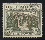 Stamps : America : Colombia :  Departamento de Cauca. 