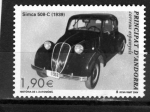 Sellos del Mundo : Europa : Alemania : Coche Antiguo