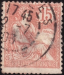 Stamps France -  MOUCHON RETOCADO