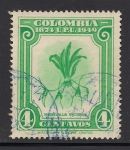 Stamps Colombia -  Masdevallia nycterina.