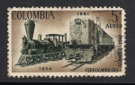 Stamps : America : Colombia :  Ferrocarril del Atlantico.