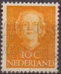 Stamps Netherlands -  Holanda 1949 Scott 308 Sello Reina Juliana 10c usado Netherland 