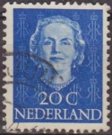 Sellos de Europa - Holanda -  Holanda 1949 Scott 311 Sello Reina Juliana 20c usado Netherland 