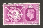 Stamps United Kingdom -   75 anivº de UPU