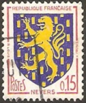 Stamps France -  escudo de nevers