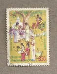 Stamps Sri Lanka -  Año nuevo cingalés y tamil