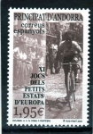 Stamps : Europe : Andorra :  cicrismo