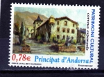 Sellos de Europa - Andorra -  Patrimomio Cultural