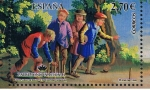 Stamps Spain -  Edifil  SH 4495 B  Tapices  Patrimonio Nacional.  