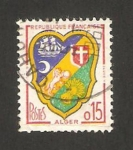 Stamps France -  Blasón de Alger