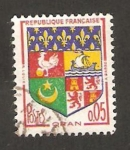 Stamps France -  blasón de oran 