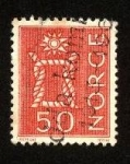 Stamps : Europe : Norway :  Nudo náutico.