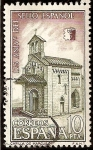 Stamps : Europe : Spain :  125 aniversario del sellos español - Capilla de Marcús, Barcelona