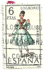 Stamps Spain -  LOGROÑO 1969 6 pta
