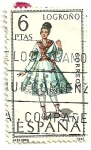 Stamps : Europe : Spain :  LOGROÑO 1969 6 pta