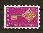 Stamps France -  Tema Europa