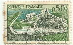 Sellos del Mundo : Europa : Francia : Cognac 1963 0,50p