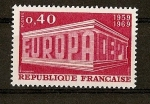 Sellos de Europa - Francia -  Tema Europa