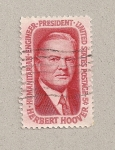 Sellos de America - Estados Unidos -  Presidente Hoover