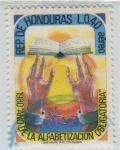 Sellos de America - Honduras -  Alfabetización Obligatoria
