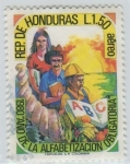 Stamps Honduras -  Alfabetización Obligatoria