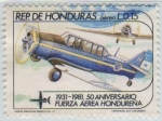 Stamps Honduras -  Fuerza Aérea Hondureña
