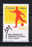 Sellos de Europa - Espa�a -  Edifil  4514  Centenario de la Real Federación Española de Fútbol  1909 -2009 