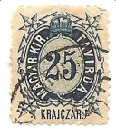 Stamps : Europe : Hungary :  correo terrestre