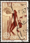 Stamps Spain -  Europa - CEPT. Cueva de la Araña