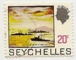 Sellos del Mundo : Africa : Seychelles : Buques de Gerra