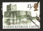 Sellos de Europa - Reino Unido -  castillo de carrickfergus