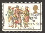 Stamps : Europe : United_Kingdom :  877 - Músicos cantando en Navidad