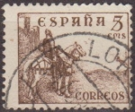 Stamps Spain -  ESPAÑA 1940 916 Sello Rodrigo Diaz de Vivar El Cid 5c usado Spain Espagne Spagna Spanje Spanien 