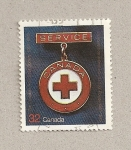 Sellos de America - Canad� -  Medalla Cruz Roja