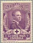 Sellos del Mundo : Europe : Spain : ESPAÑA 1926 330 Sello Nuevo Pro Cruz Roja Española 20c Violeta Principe de Asturias 