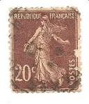 Sellos de Europa - Francia -  correo terrestre