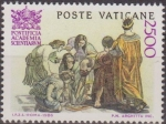 Stamps Vatican City -  VATICANO 1986 778 Sello Nuevo Academia de las Ciencias Pontificia MNH Escuela de Atenas de Raphael y