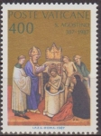 Sellos del Mundo : Europa : Vaticano : VATICANO 1987 781 Sello Nuevo Conversión de San Agustín MNH