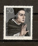 Stamps : Europe : Germany :  Tema Europa / Albertus Magnus