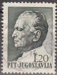 Stamps Yugoslavia -  YUGOSLAVIA 1967 Scott 857 Sello Presidente Tito usado 
