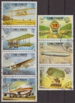 Stamps Africa - S�o Tom� and Pr�ncipe -  Santo Tome y Principe 1983  701/4 Sellos Nuevos Aviones Aircrafts Globo Zeppelin Boeing 747