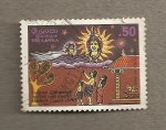 Stamps Sri Lanka -  El cometa Halleys