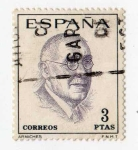 Stamps Spain -  Literatos-Arniches