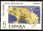 Stamps : Europe : Spain :  Fauna Hispánica - Sapo partero