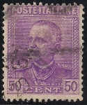 Stamps Europe - Italy -  Victor Manuel III  de Italia.